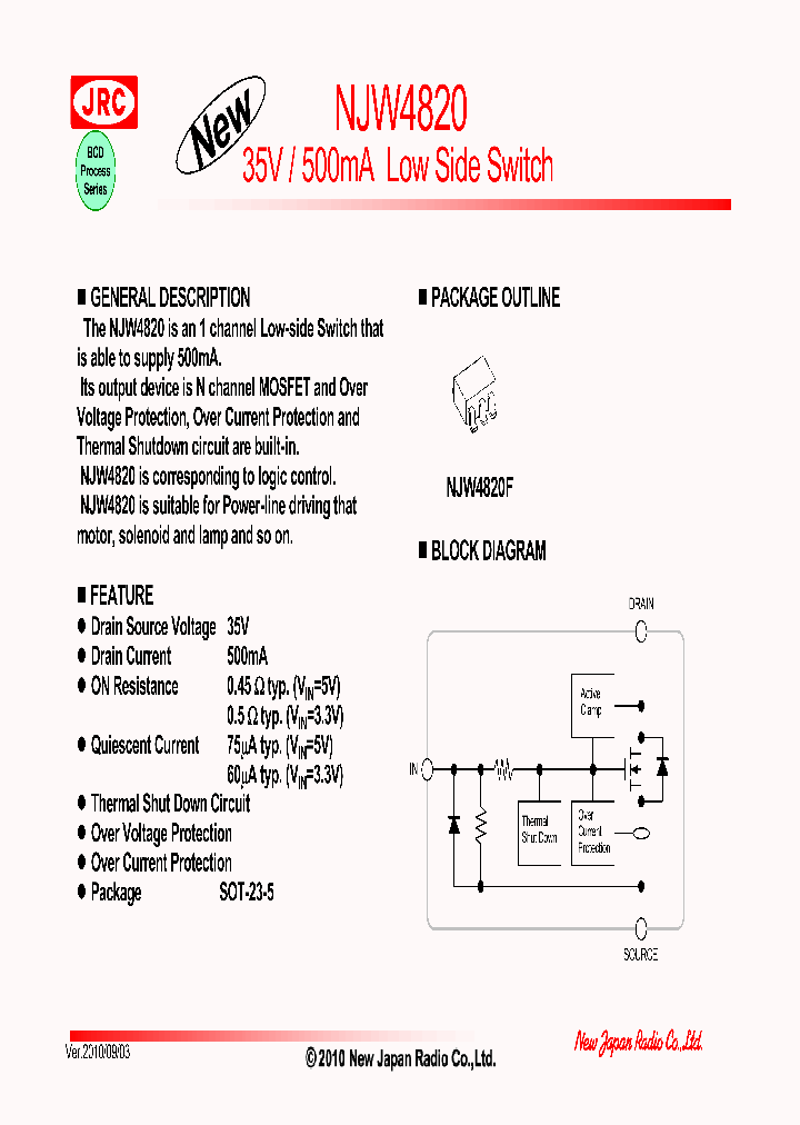 NJW4820F_7856947.PDF Datasheet