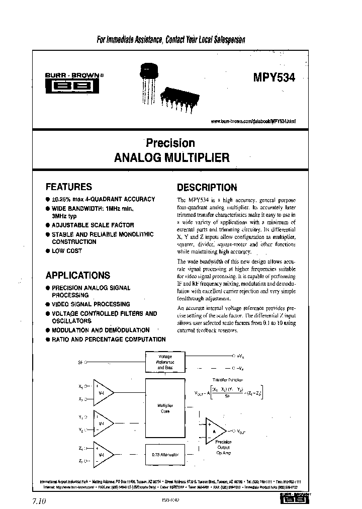MPY534KD_7800979.PDF Datasheet