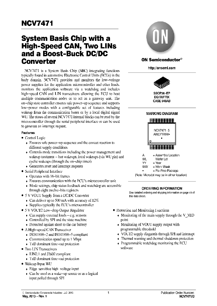 NCV7471_7856353.PDF Datasheet