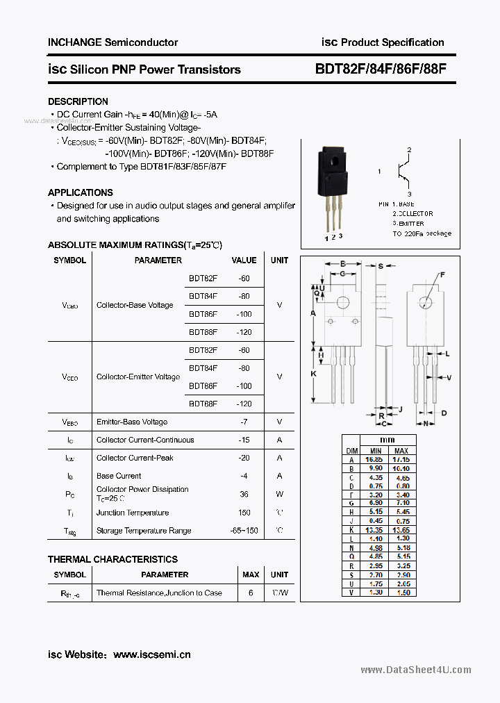 BDT86F_7769777.PDF Datasheet