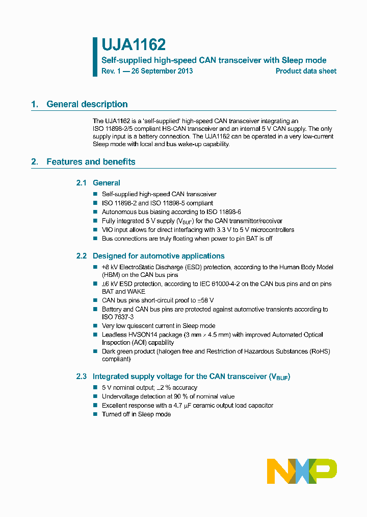 UJA1162TK_7858040.PDF Datasheet
