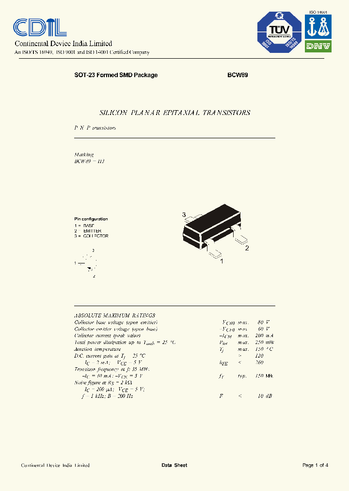 BCW89_7858138.PDF Datasheet