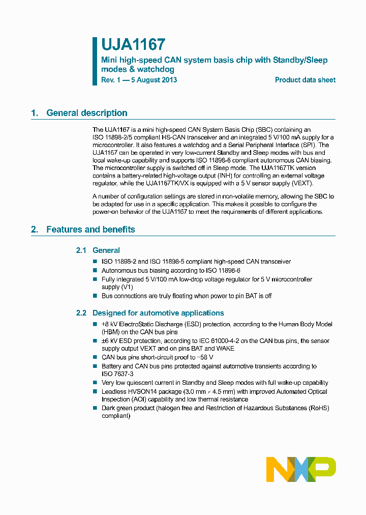 UJA1167TK_7858042.PDF Datasheet