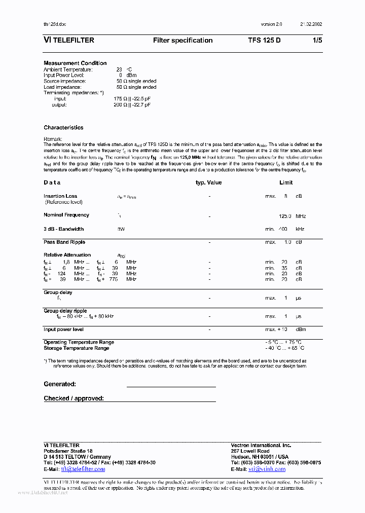 TFS125D_7769978.PDF Datasheet