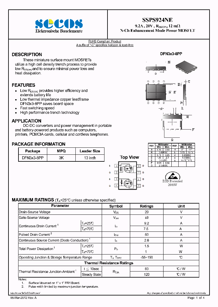 SSPS924NE_7861169.PDF Datasheet