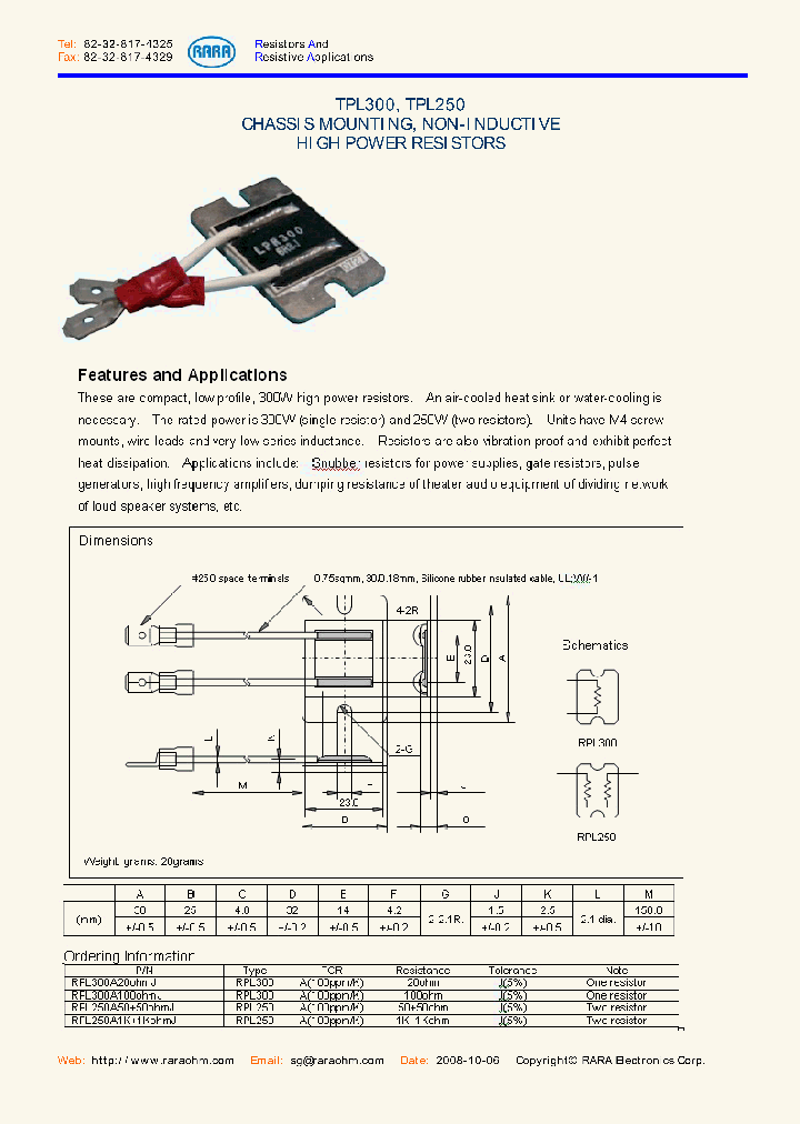 TPL300_7770191.PDF Datasheet