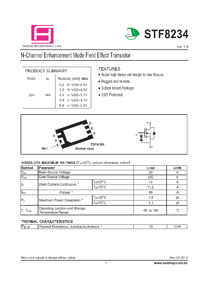STF8234_7770429.PDF Datasheet