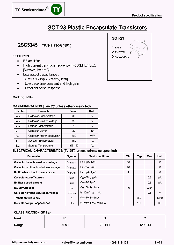 2SC5345-SOT23_7862506.PDF Datasheet