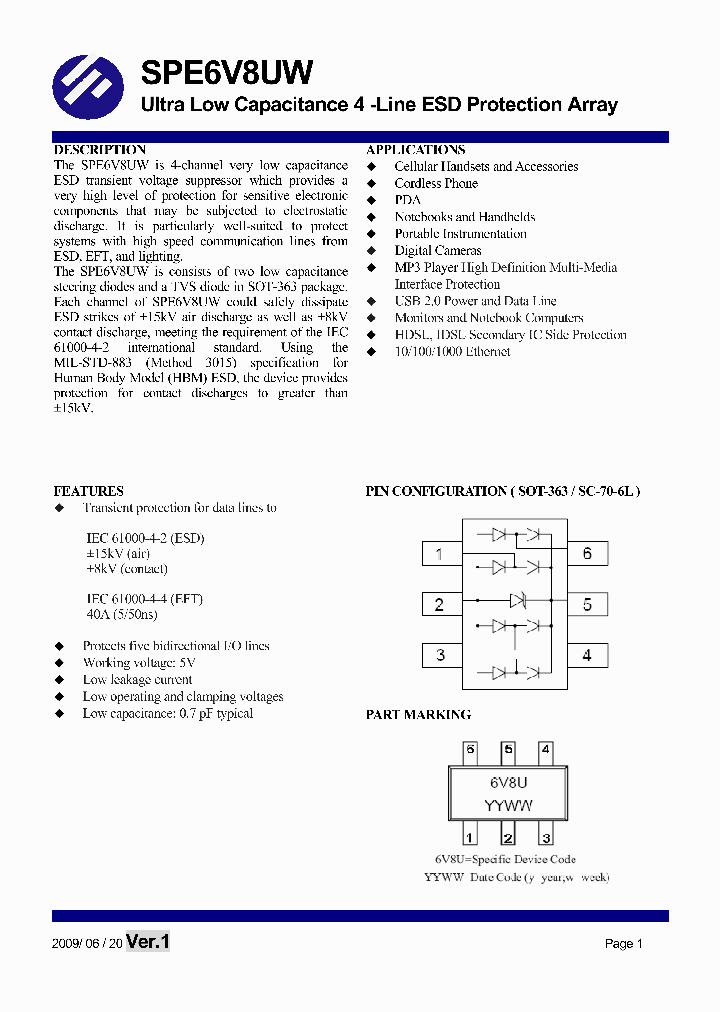 SPE6V8UW_7862030.PDF Datasheet