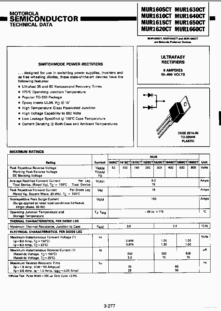 MUR1610CT_7765824.PDF Datasheet
