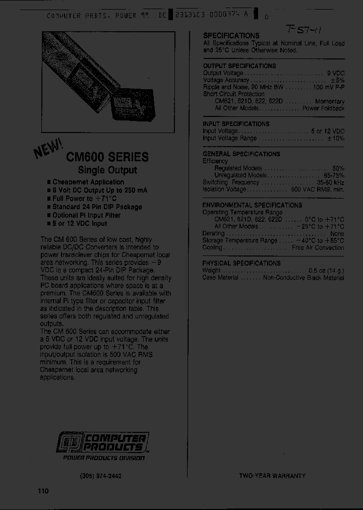 CM603_7803584.PDF Datasheet