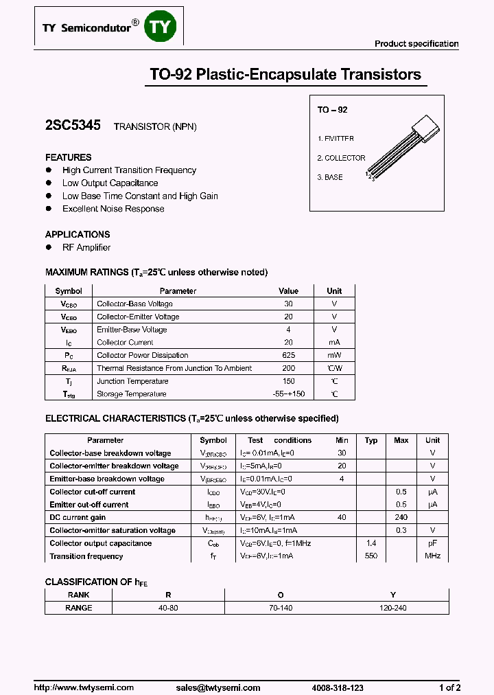 2SC5345-TO92_7862507.PDF Datasheet