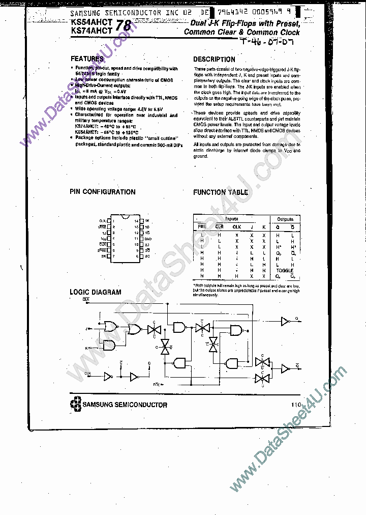 KS74AHCT78_7770528.PDF Datasheet