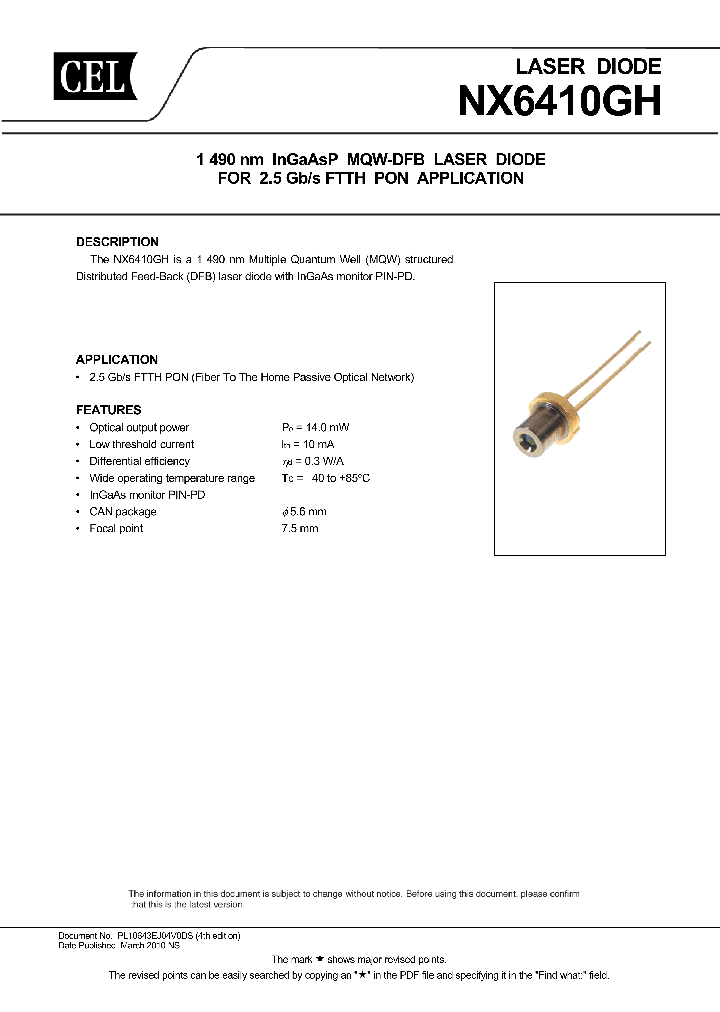 NX6410GH_7864438.PDF Datasheet
