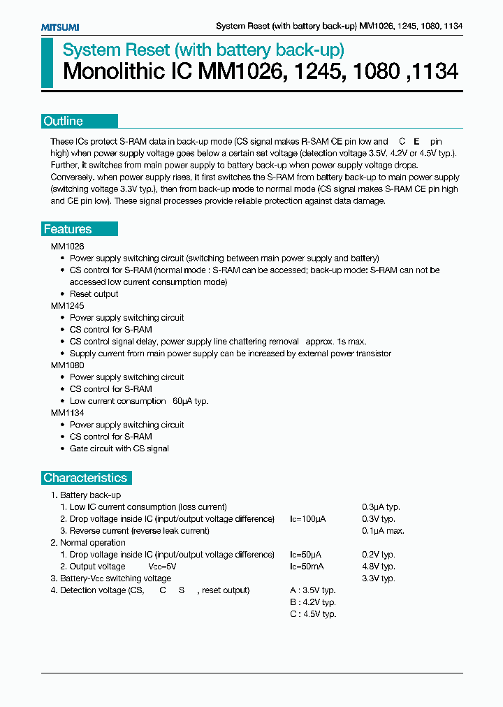 ICMM1245CD_7815350.PDF Datasheet