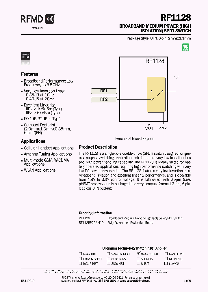 RF1128_7770503.PDF Datasheet