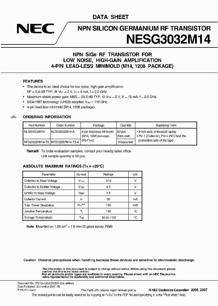 NESG3032M14-A_7817845.PDF Datasheet