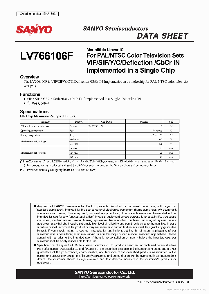 LV766106F_7769683.PDF Datasheet