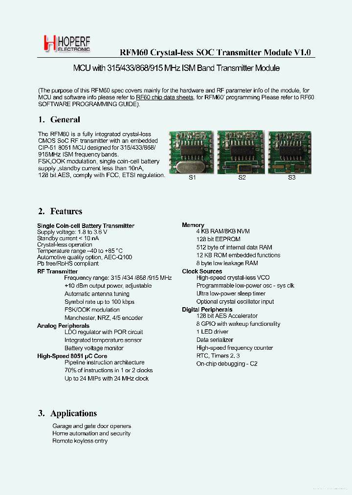 RFM60_7771475.PDF Datasheet