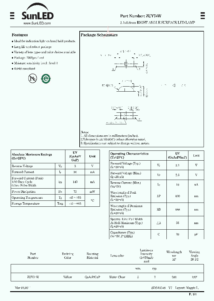 ZUY74W_7820247.PDF Datasheet