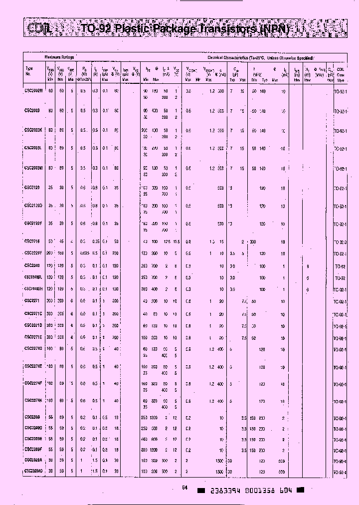 CSC2328A_7826092.PDF Datasheet
