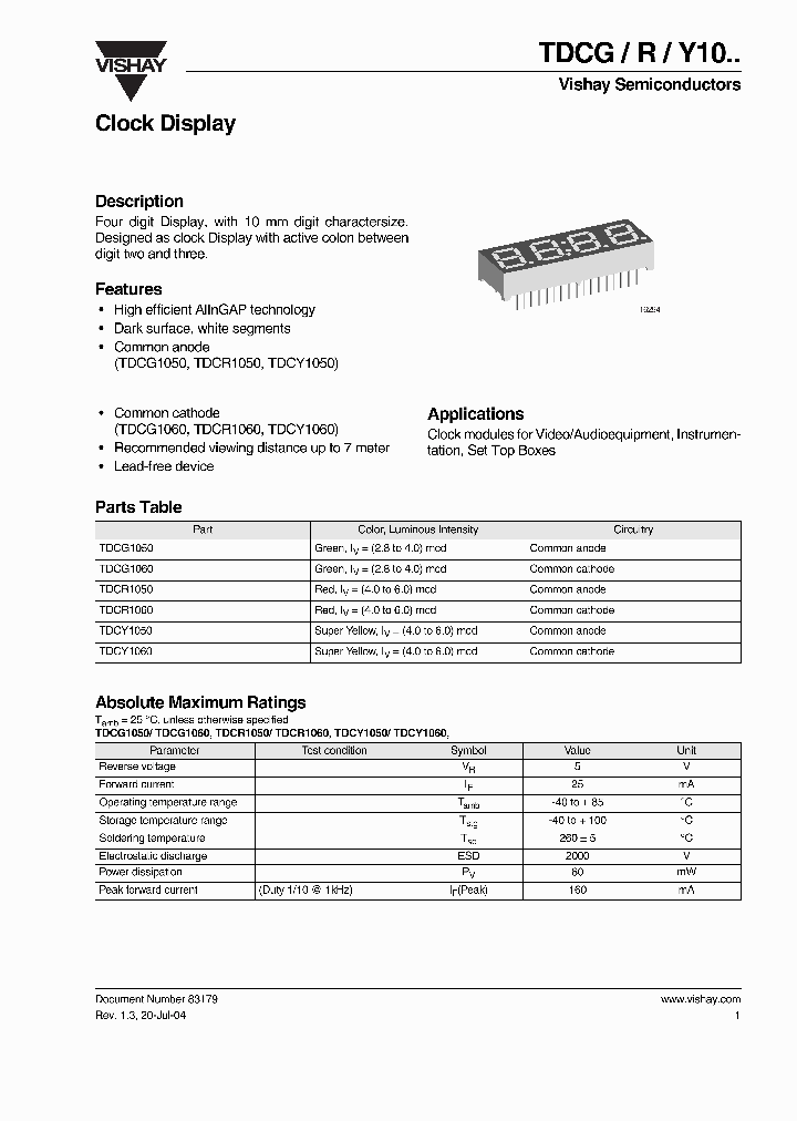 TDCY1050_7822043.PDF Datasheet