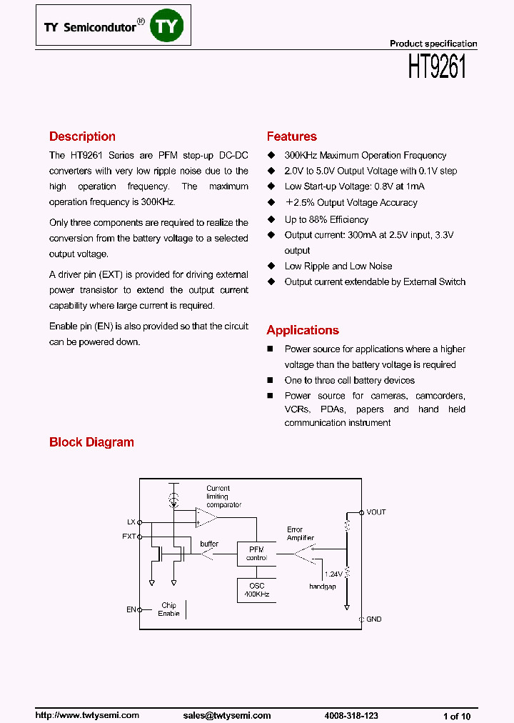 HT9261_7831746.PDF Datasheet