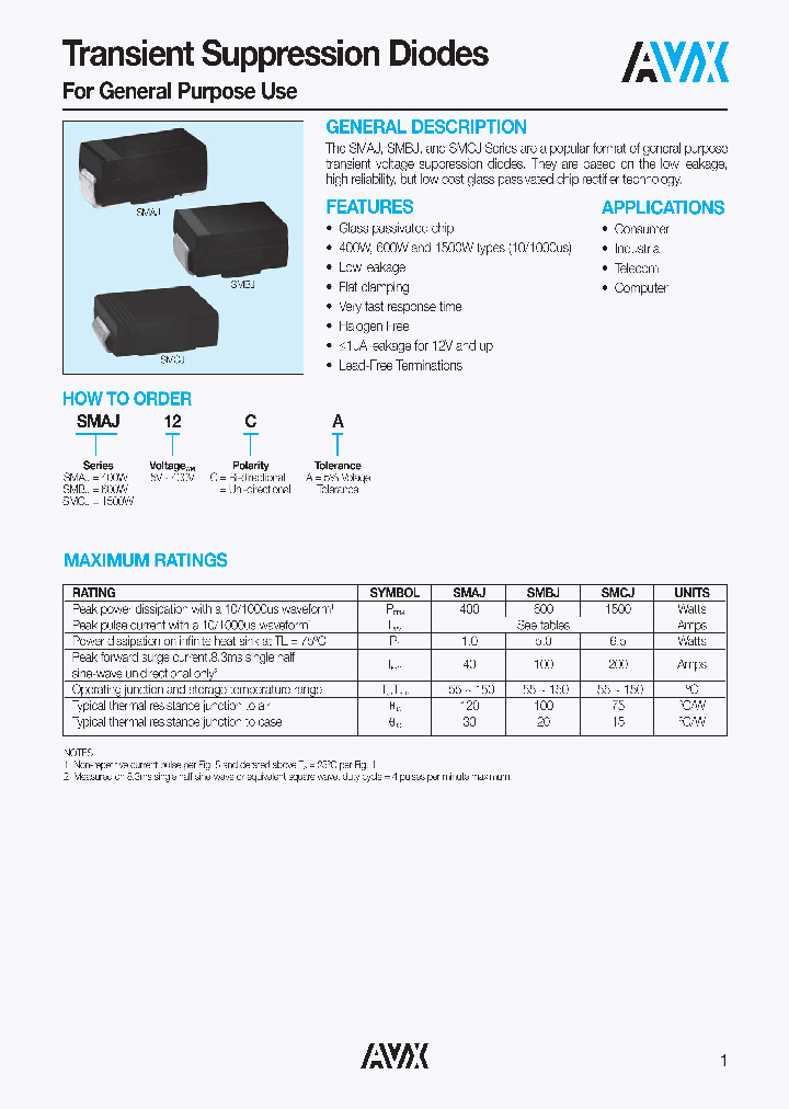 SMAJ19A_7869595.PDF Datasheet