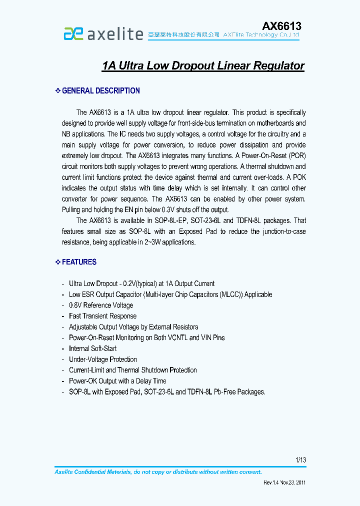 AX6613_7773857.PDF Datasheet