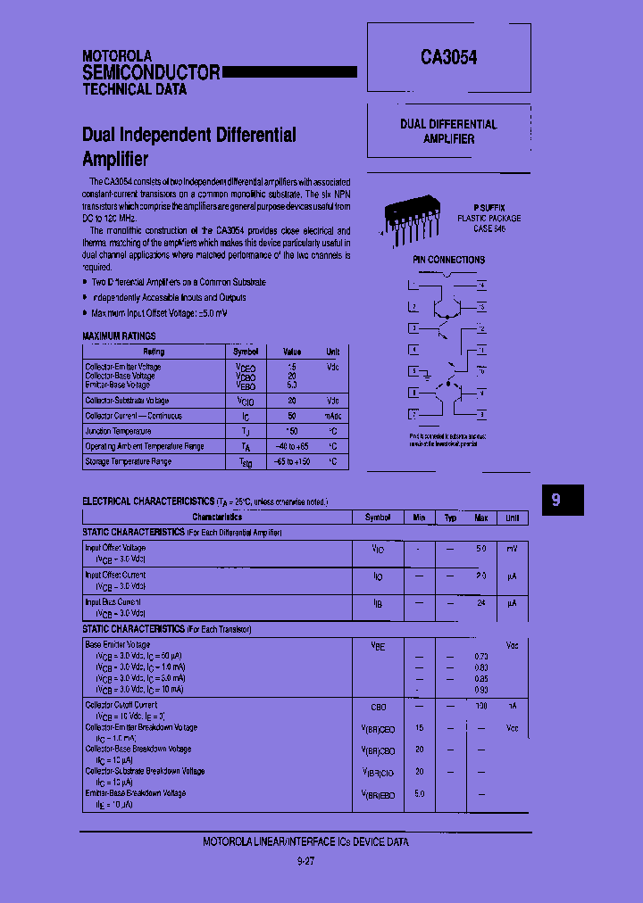CA3054P_7819541.PDF Datasheet