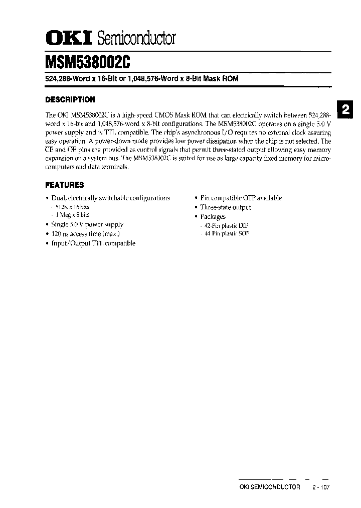 MSM538002C-RS_7831937.PDF Datasheet