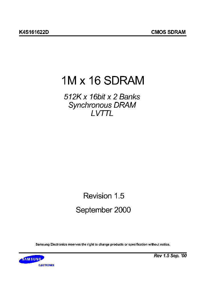 K4S161622D-TC55_7837090.PDF Datasheet