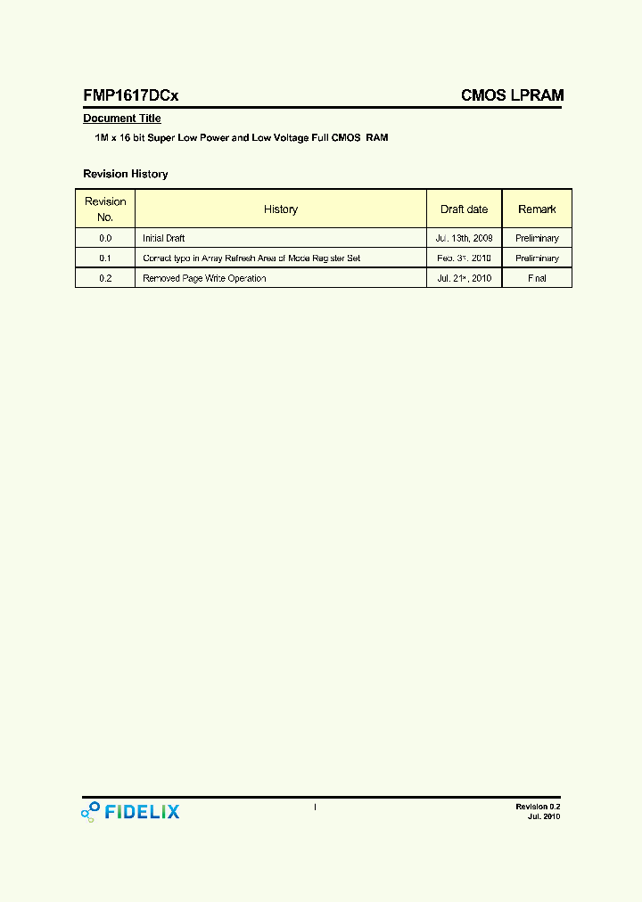 FMP1617DCX_7871057.PDF Datasheet