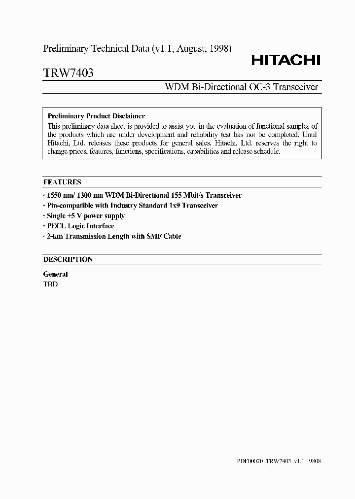 TRW7403M_7837422.PDF Datasheet