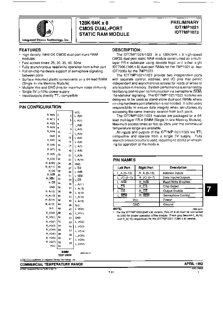 IDT7MP1021S35M_7844536.PDF Datasheet