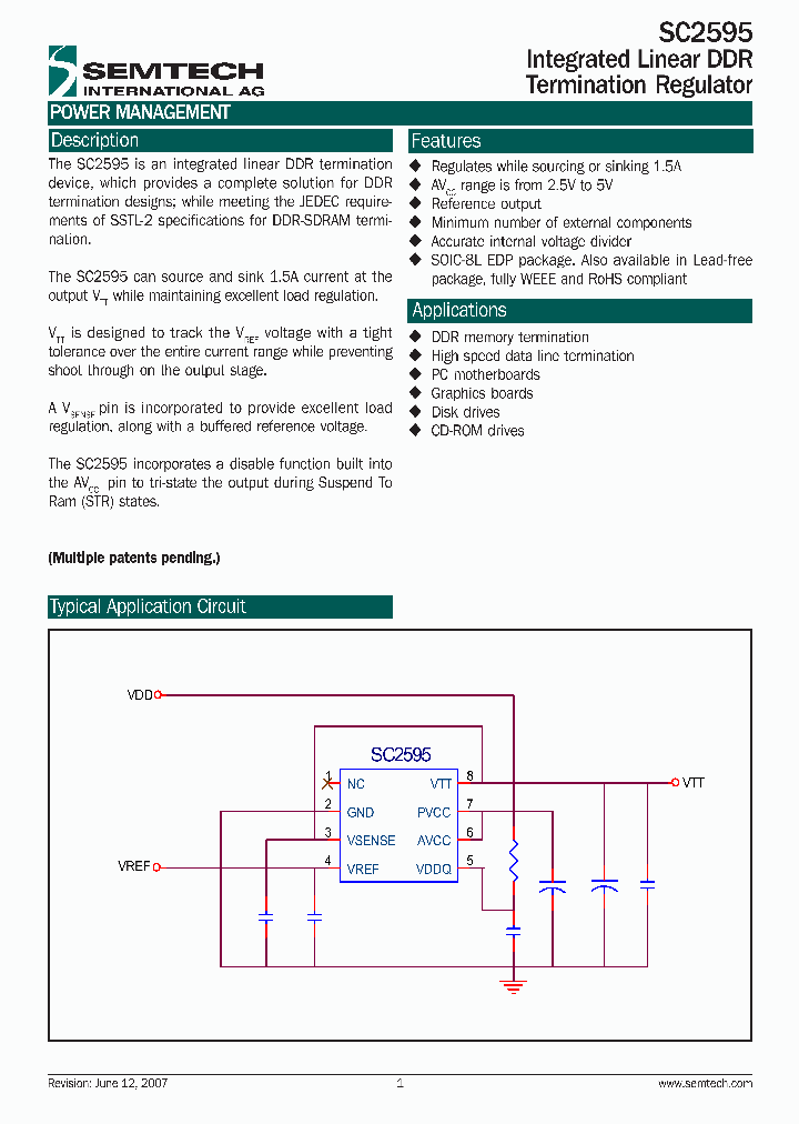 SC2595STRT_7844827.PDF Datasheet