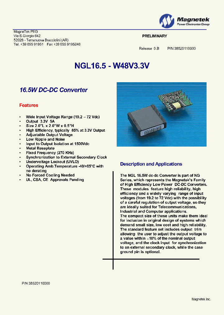 NGL165-48V33V_7838927.PDF Datasheet