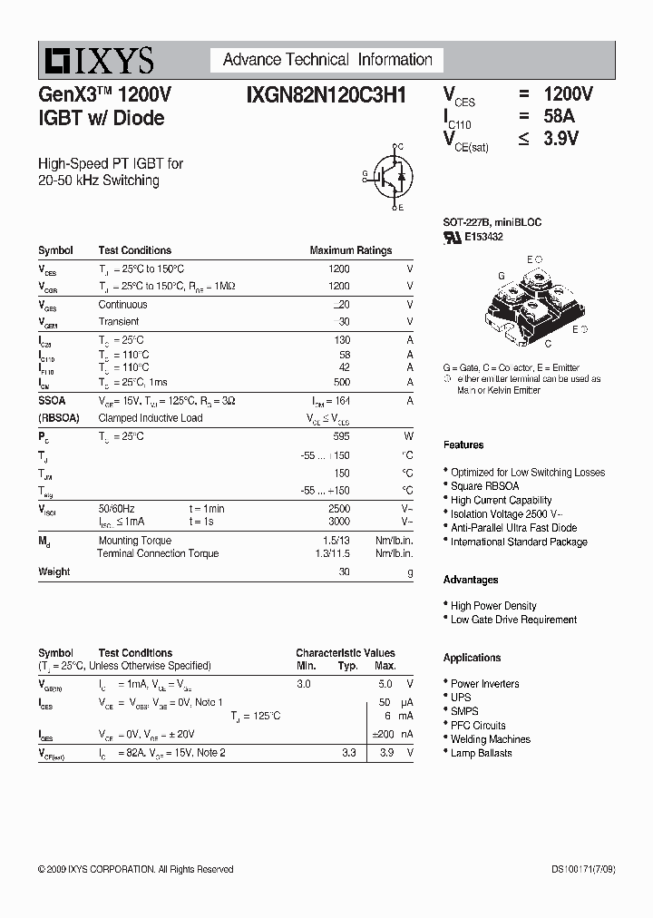 IXGN82N120C3H1_7873053.PDF Datasheet