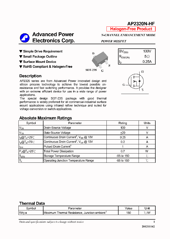 AP2320N-HF14_7873262.PDF Datasheet