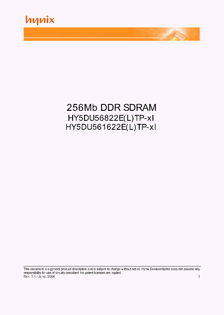 HY5DU561622ELTP-JI_7849048.PDF Datasheet