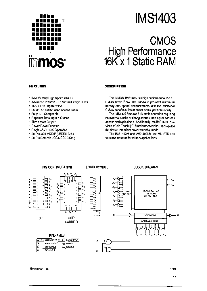 IMS1403P-45_7849544.PDF Datasheet