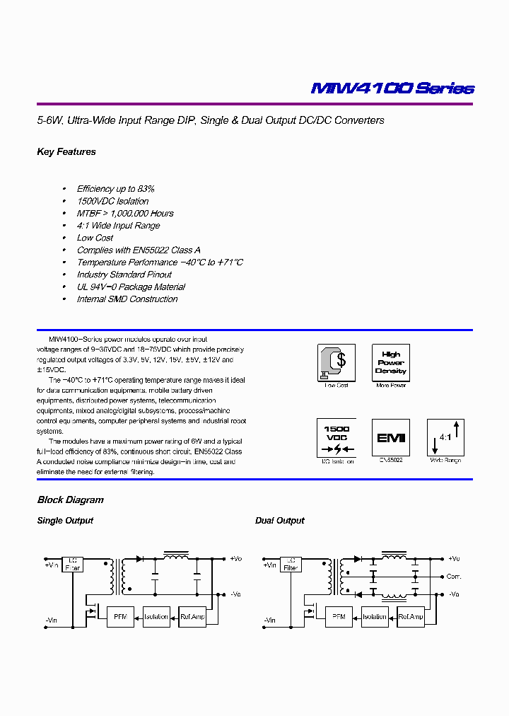MIW4126_7852743.PDF Datasheet
