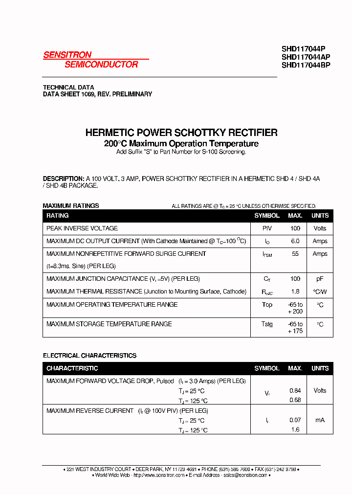 SHD117044BP_7851898.PDF Datasheet