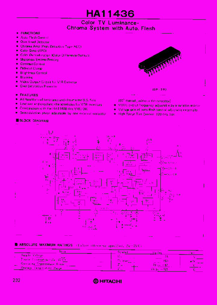 HA11436_7852298.PDF Datasheet