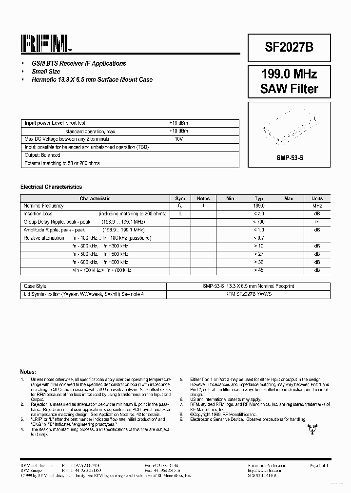 SF2027B_7776553.PDF Datasheet