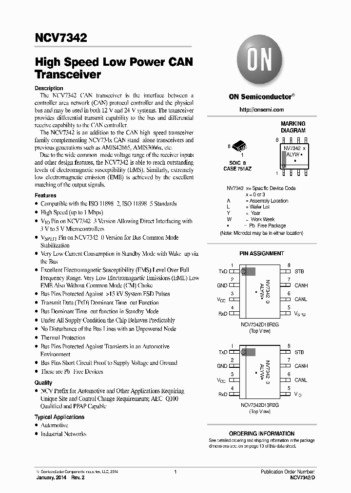 NCV7342_7875641.PDF Datasheet