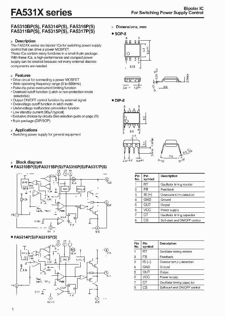 FA5310BP_7854731.PDF Datasheet