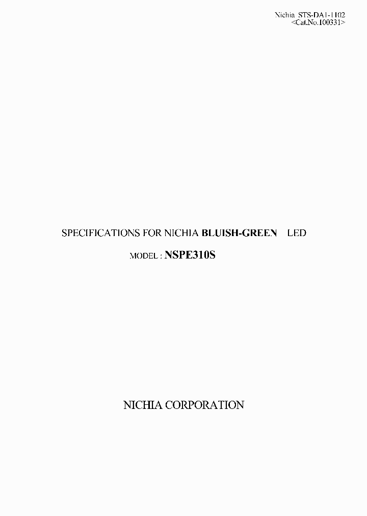 NSPE310S_7876034.PDF Datasheet