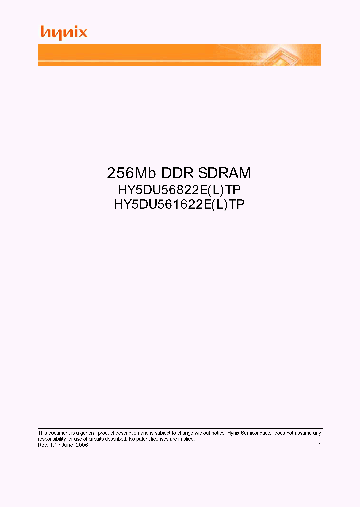 HY5DU561622ELTP-L_7849051.PDF Datasheet