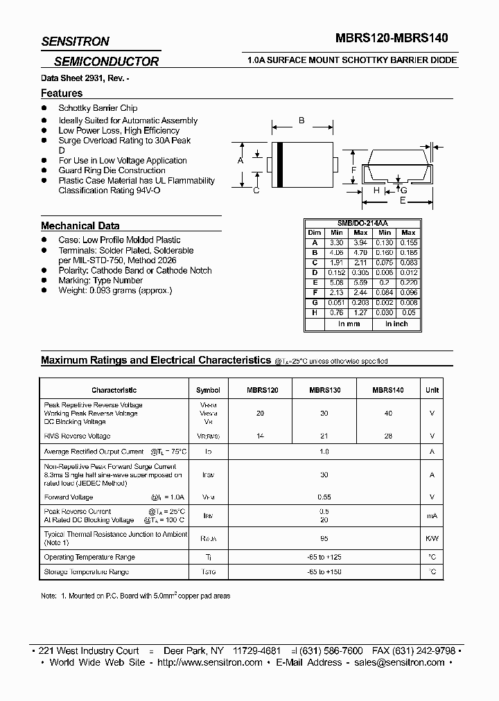 MBRS130-T3_7866340.PDF Datasheet